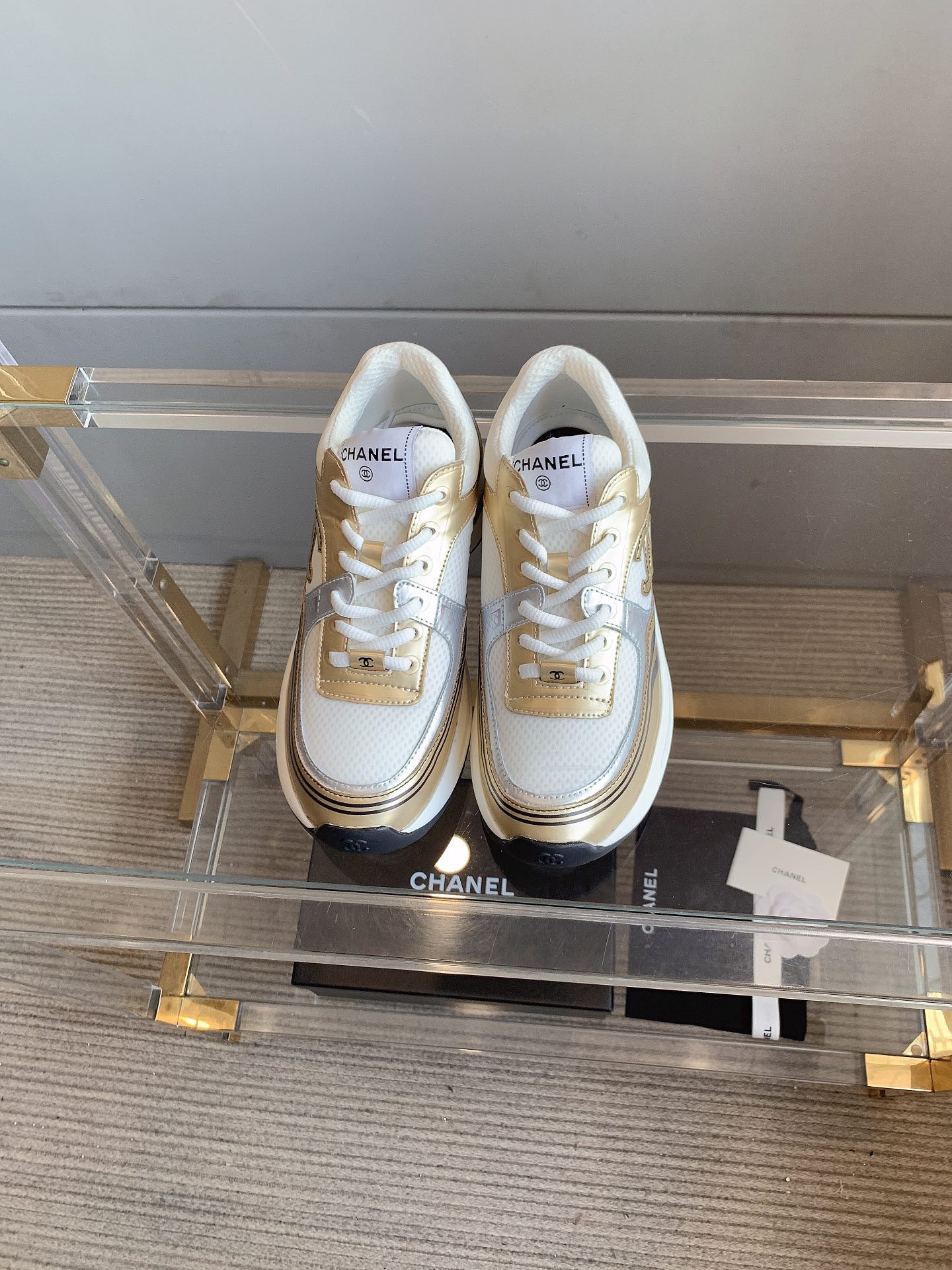 fb638e_59586a25e6ea4ddebe08a67ded78cd65mv2.jpg Chanel sneakers - Image 1