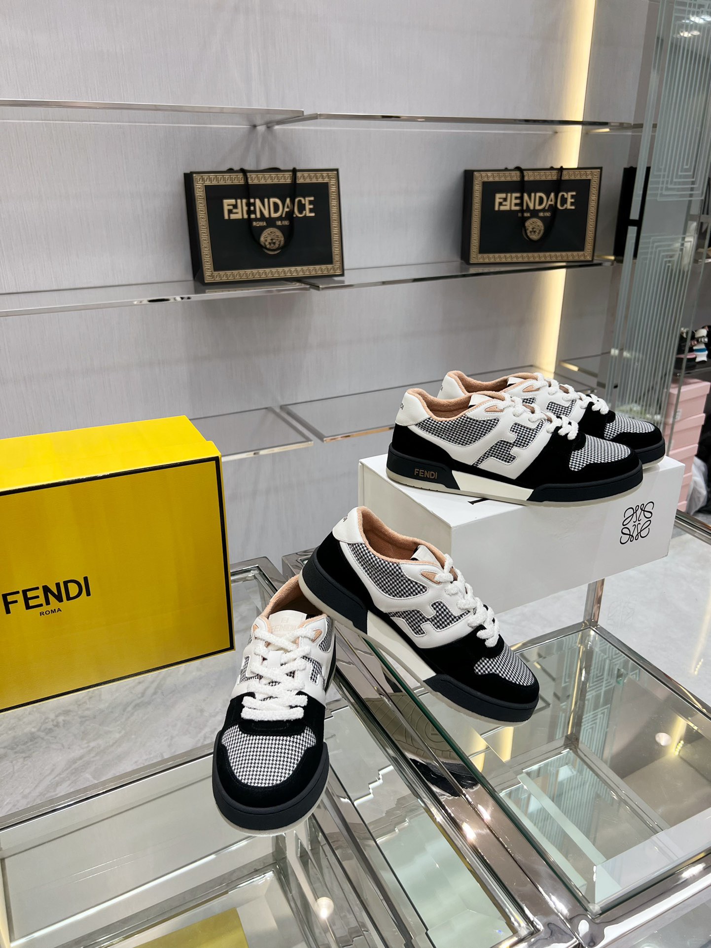 Fendi Lace-up Sneakers - Image 6