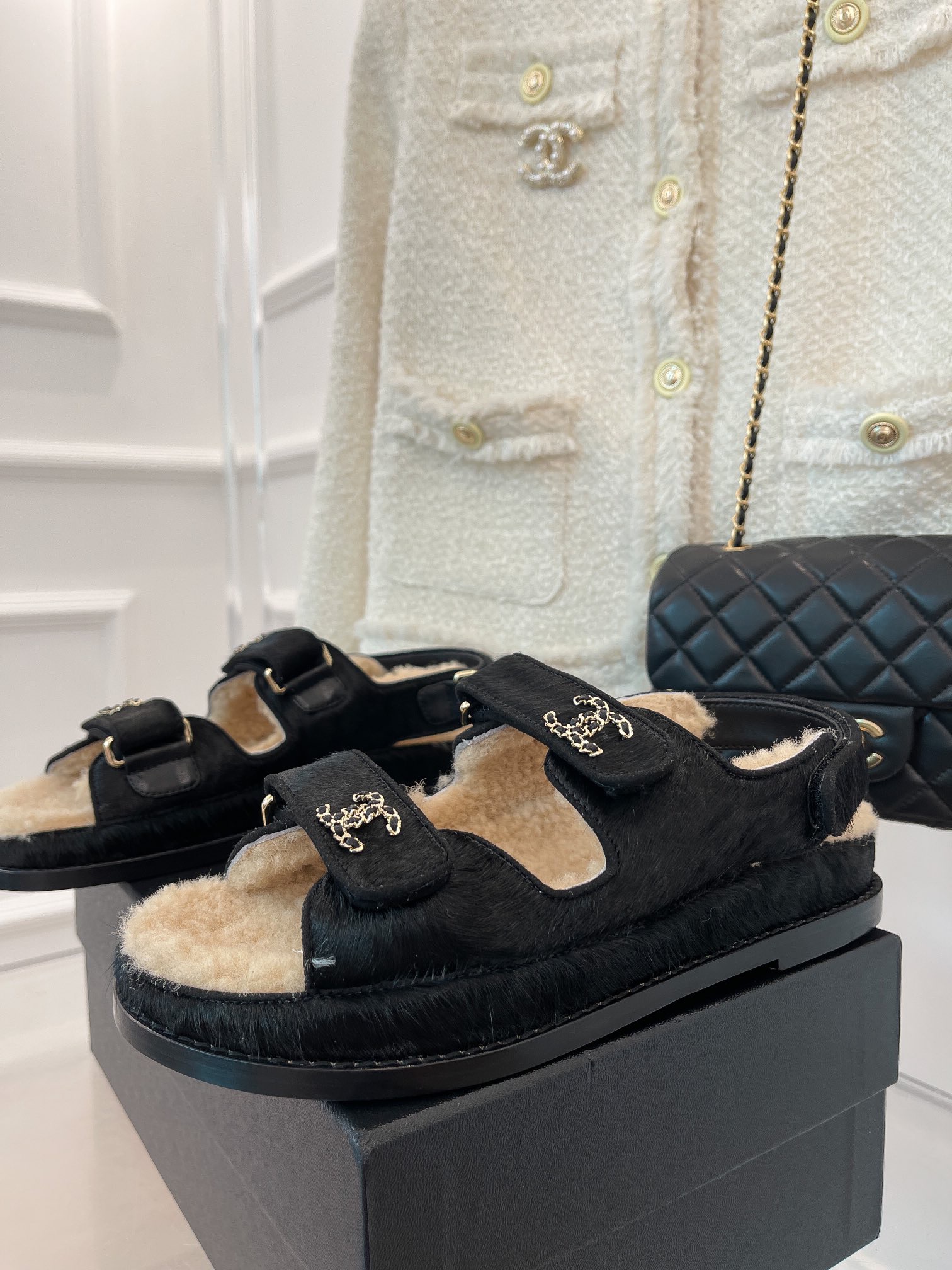 Chanel Beach Sandals - Image 6