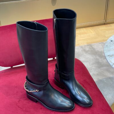 Chanel Knee-High Boots