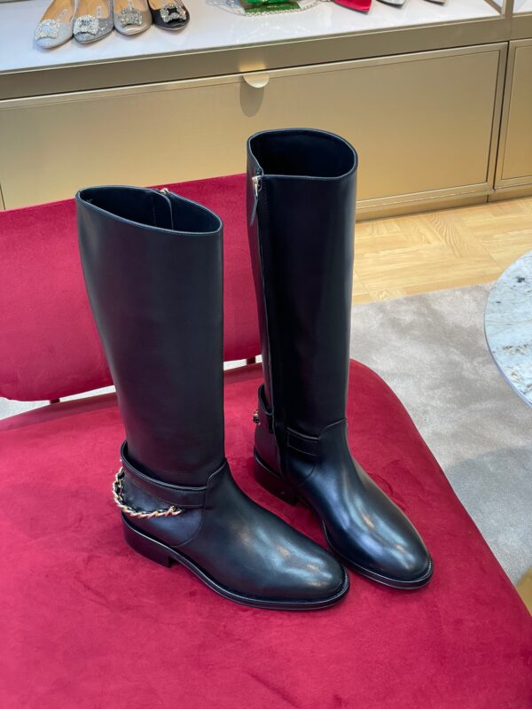 Chanel Knee-High Boots