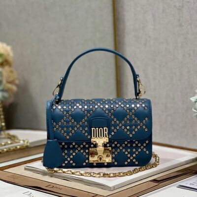 Dior Lucky Star Handbag in Blue