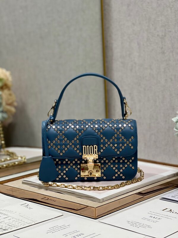 Dior Lucky Star Handbag in Blue