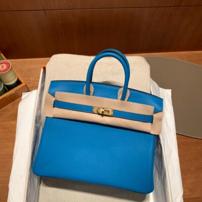 Birkin 25 Swift Frida Blue