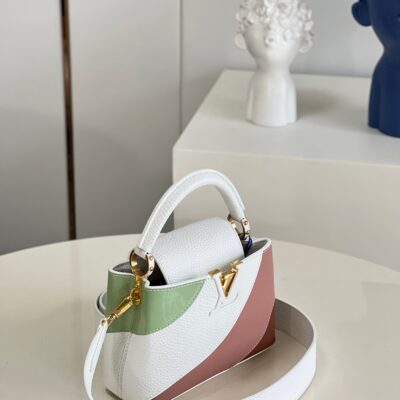 Louis Vuitton Capucines Mini Handbag in Tricilor