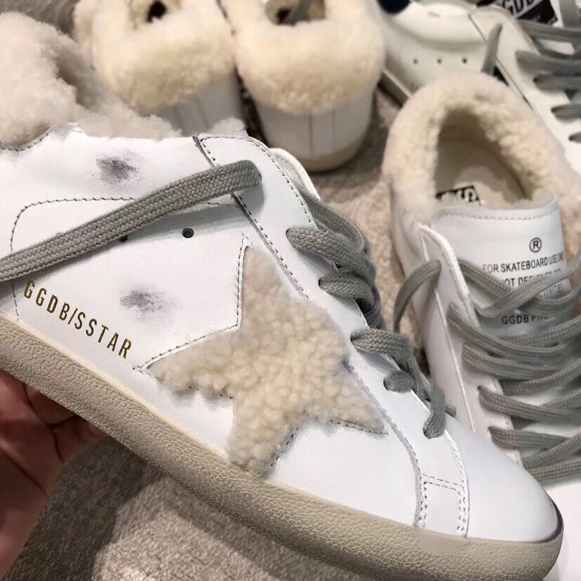 Golden Goose Small Wool Dirty Shoes - Image 7