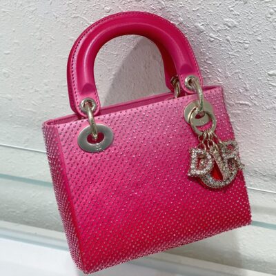 Lady Dior 17 Metallic Pink