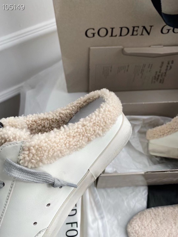 Golden Goose Small Wool Dirty Shoes - Image 8