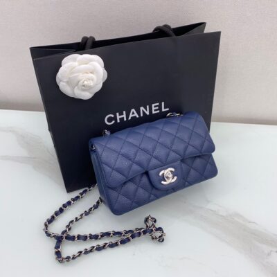Chanel Classic Flap 20 Royal Blue