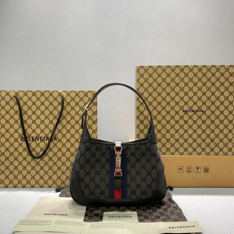 Balenciaga & Gucci Jackie Bag 27 Black
