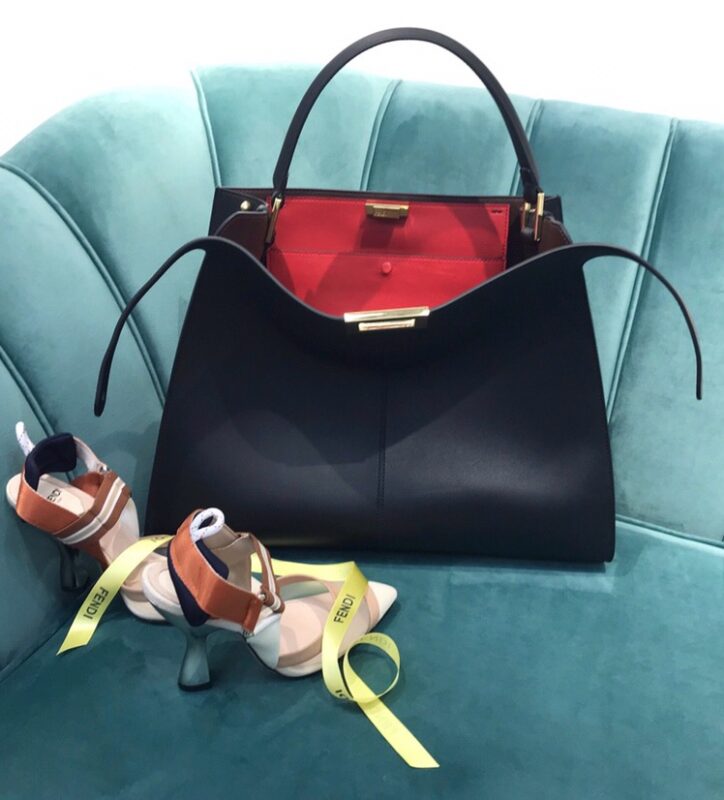 Fendi Peekaboo X-Lite Bag in Black