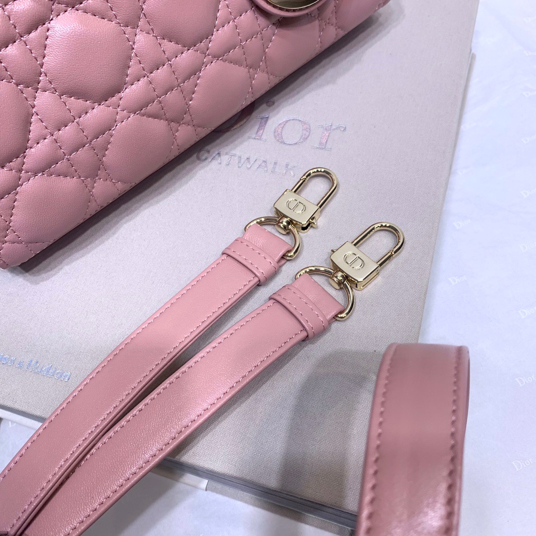 Dior Lady D-joy 26 Bag in Pink - Image 8