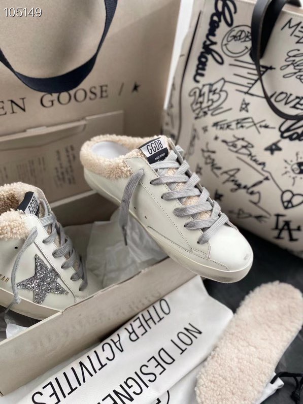 Golden Goose Small Wool Dirty Shoes - Image 4