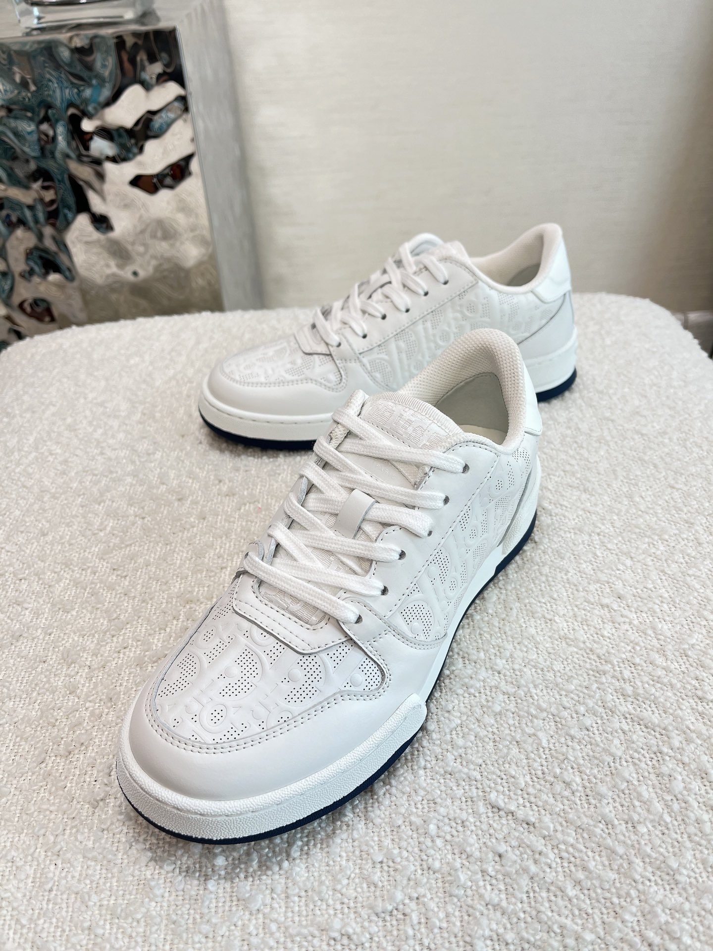Dior White Sneakers - Image 6