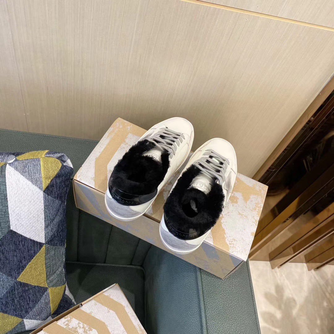 Golden Goose Small Wool Dirty Shoes - Image 6