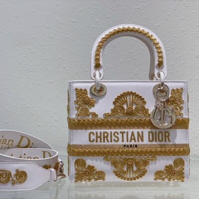 Lady D-Lite Cowhide 24 White