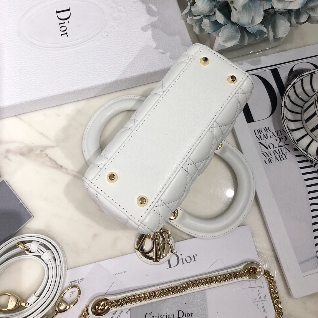 Lady Dior 17 White - Image 8