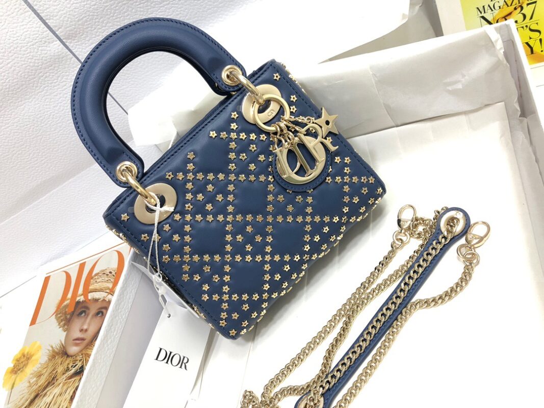 Lady Dior 17 Deep Blue