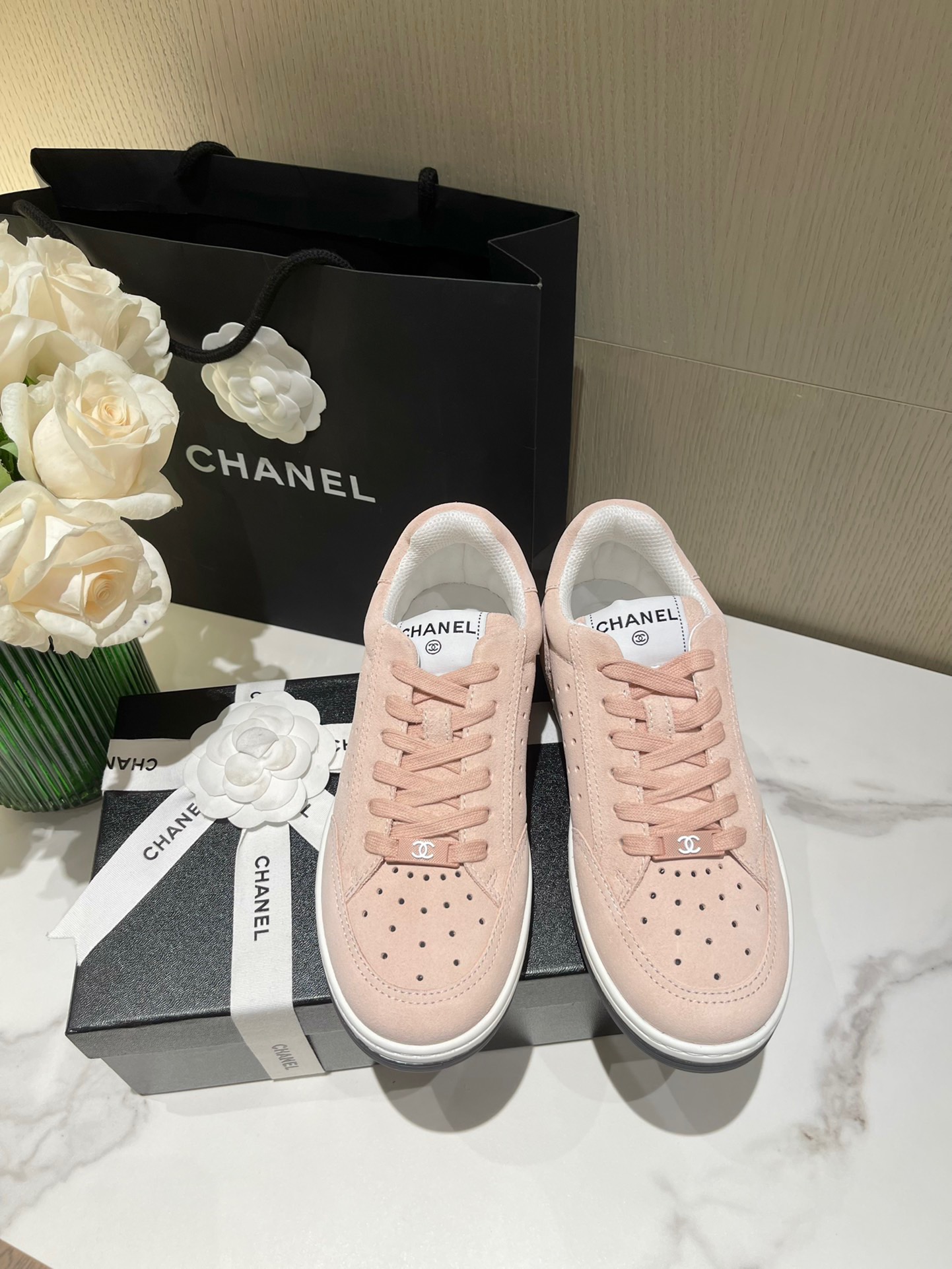 fb638e_79d5480144e9424895a6ab5f075a14afmv2.jpg Chanel Sneakers - Image 1