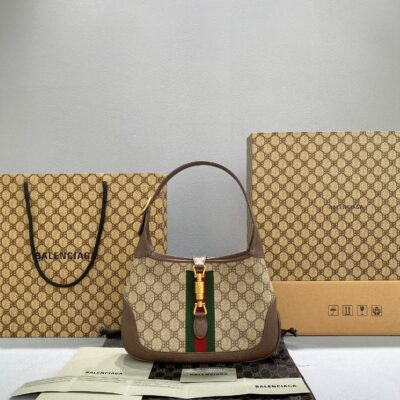 Balenciaga & Gucci Jackie Bag 27 Brown