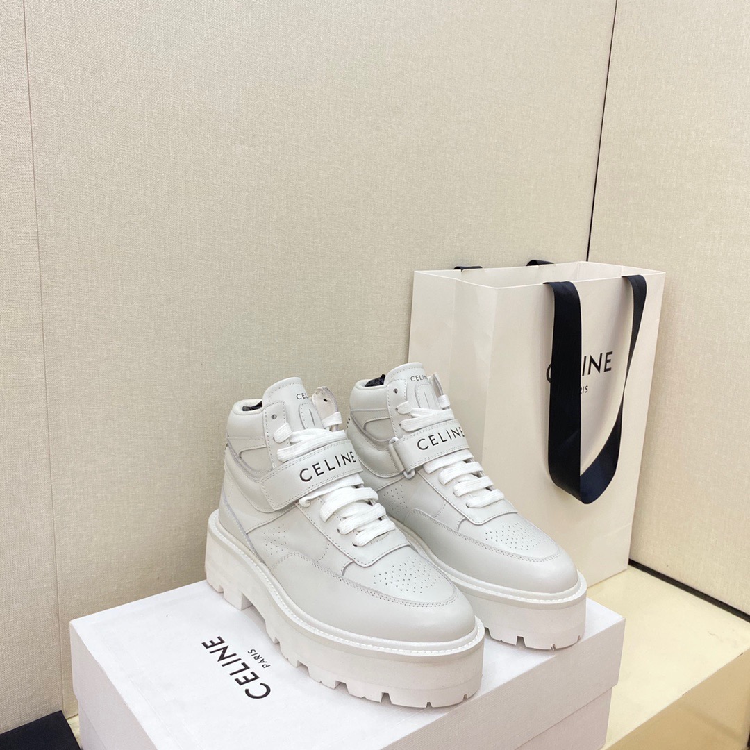 Celine Velcro High-top sneakers - Image 4