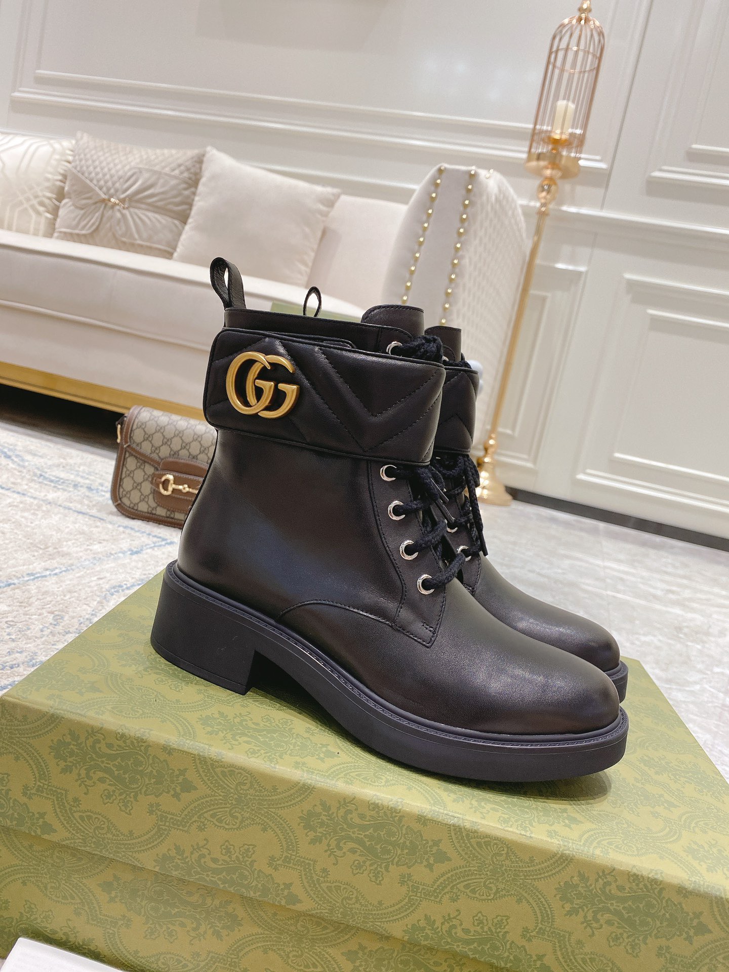 Gucci Martens Boots - Image 4