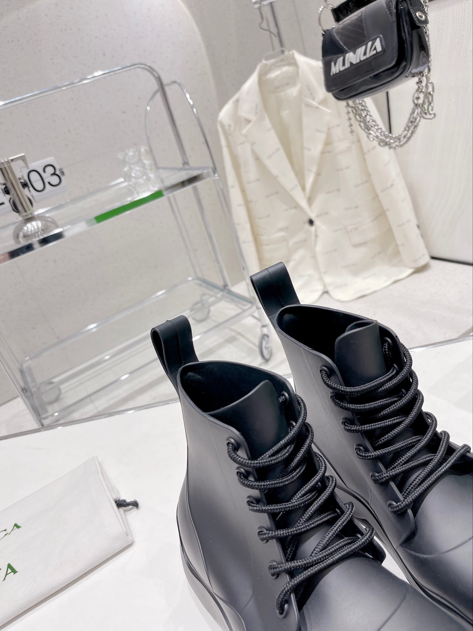 Bottega Veneta Lace-up Boots - Image 7