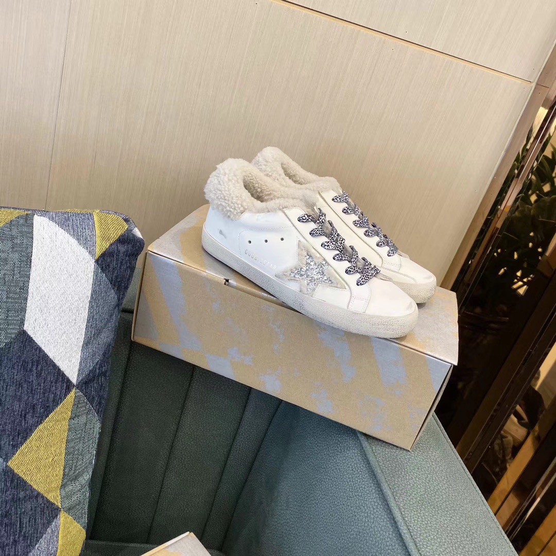 Golden Goose Small Wool Dirty Shoes - Image 7