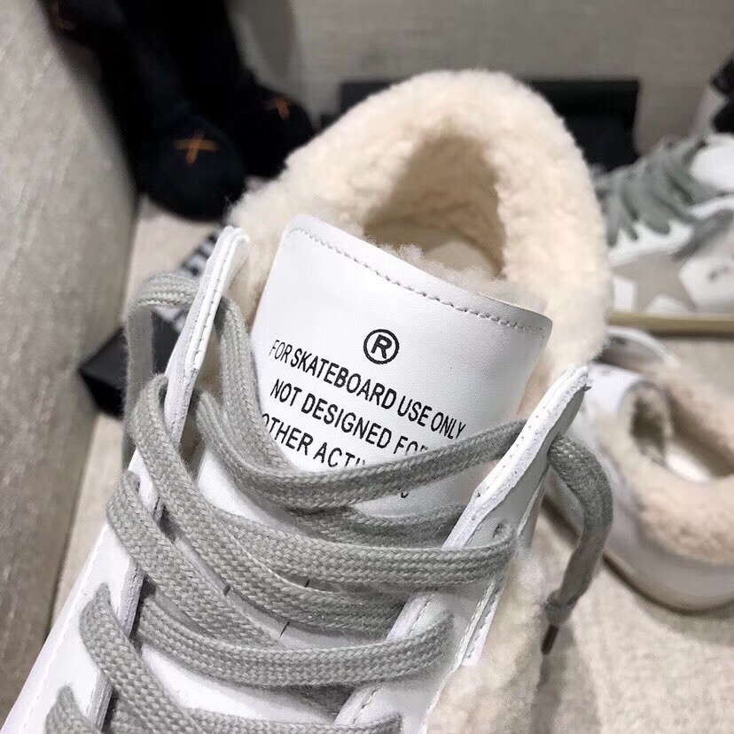 Golden Goose Small Wool Dirty Shoes - Image 8