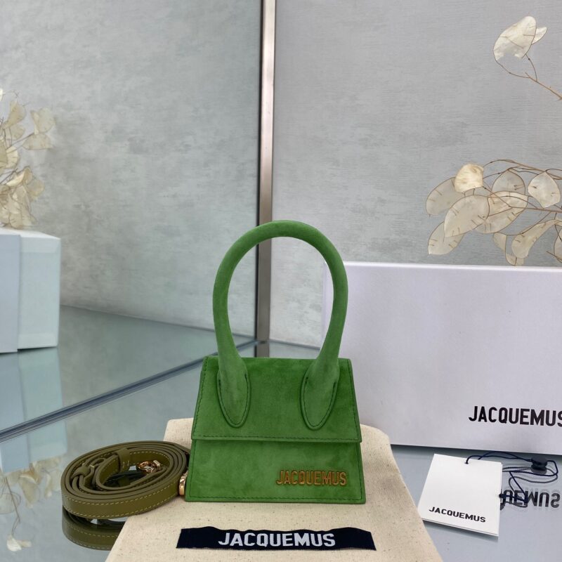 Jacquemus Le Chiquito Mini 12 Velvet Green