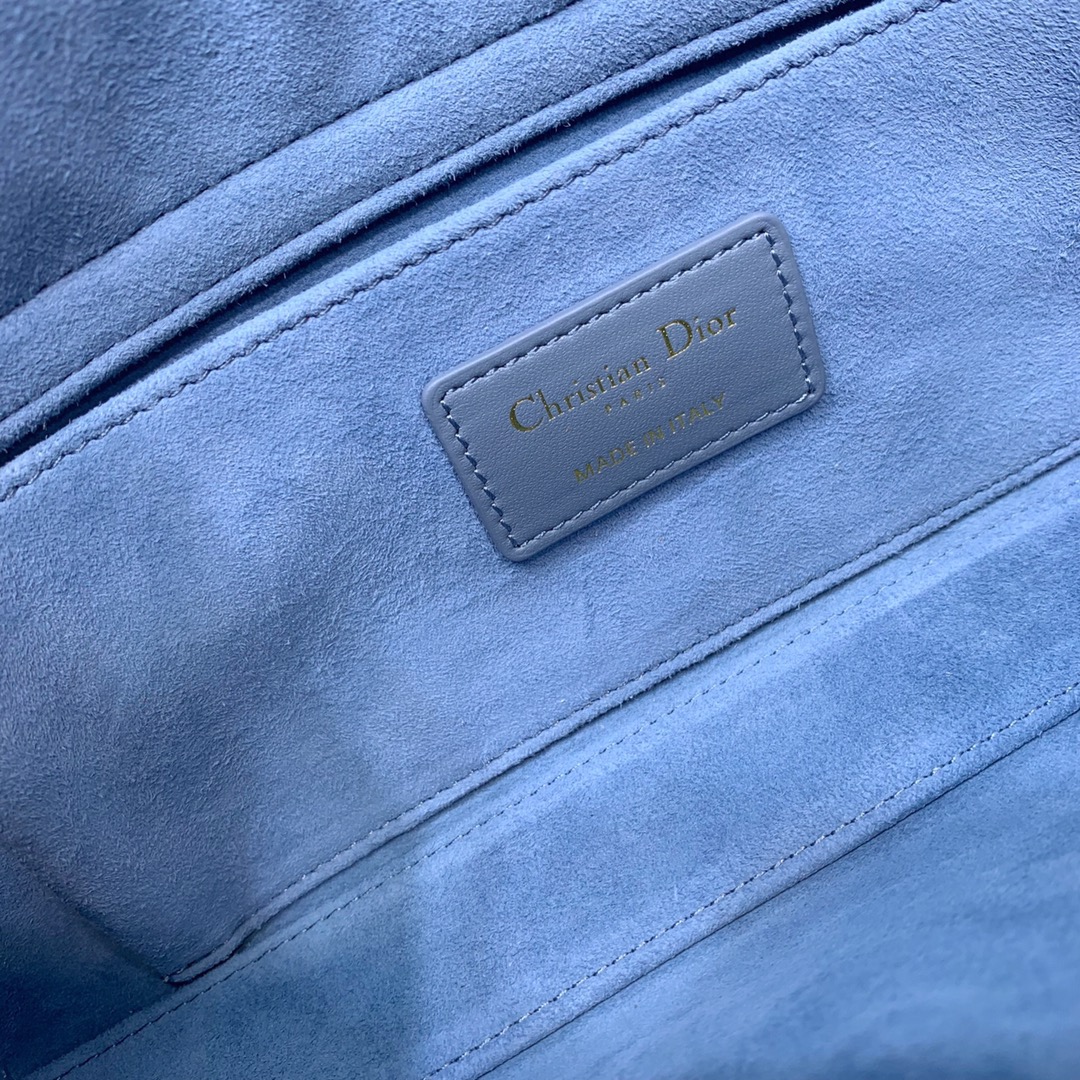 Dior Lady D-joy 26 Bag in Blue - Image 10