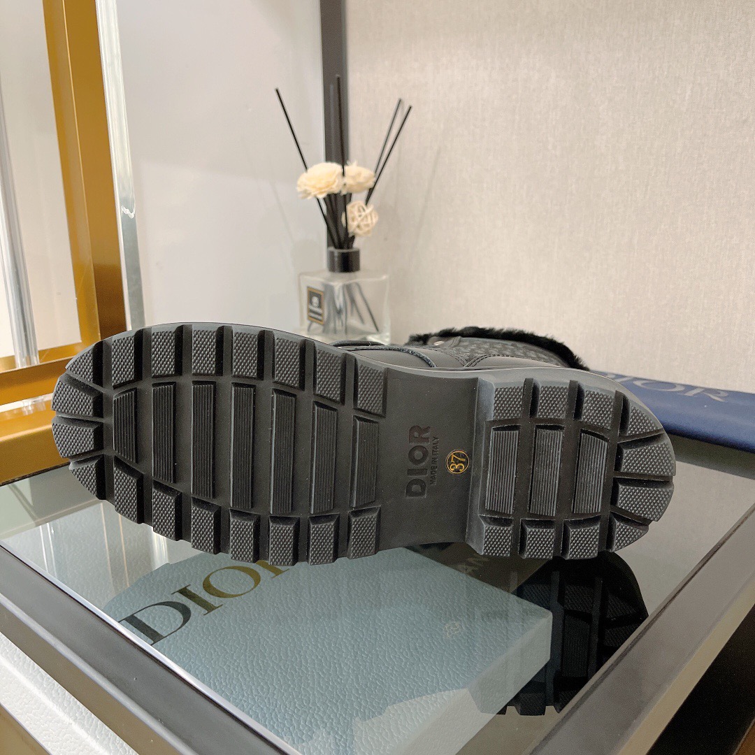 Dior Explorer Lace-up Wool Boots - Image 11