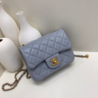Chanel Classic 17 Flap Blue