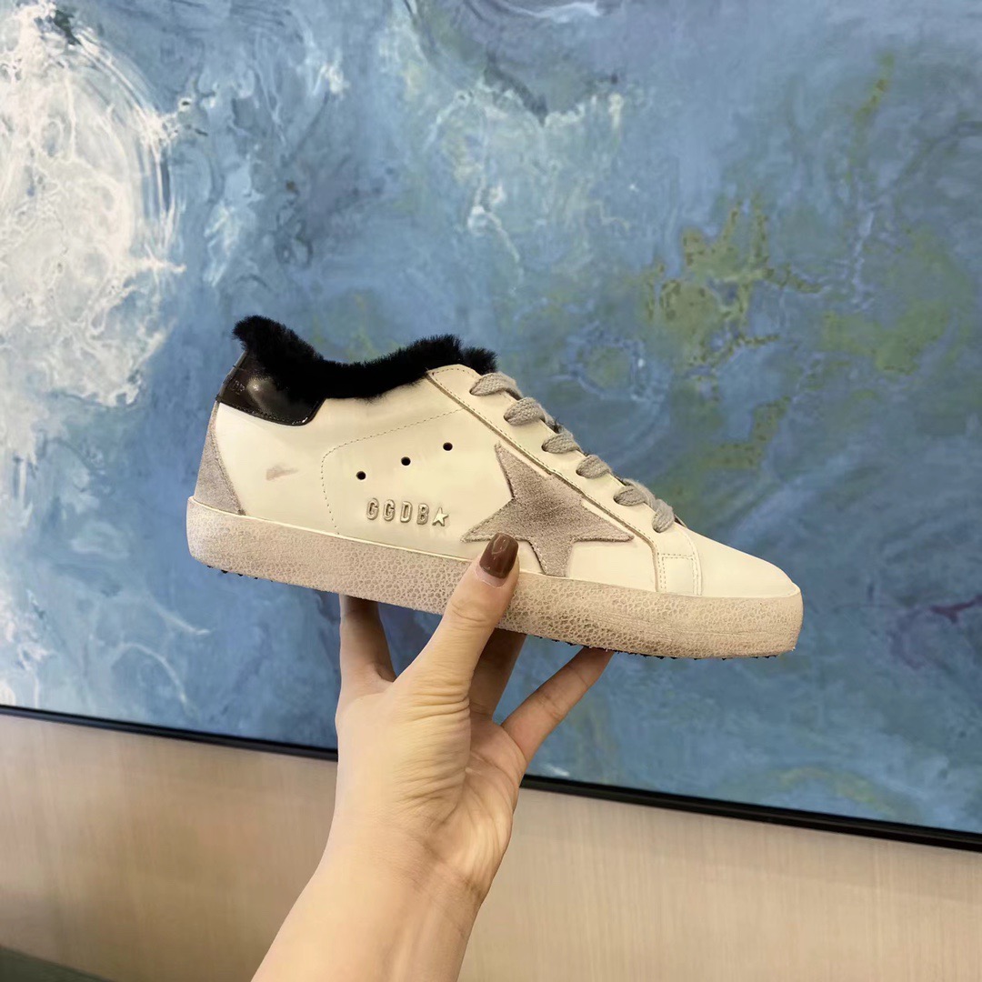 Golden Goose Small Wool Dirty Shoes - Image 3