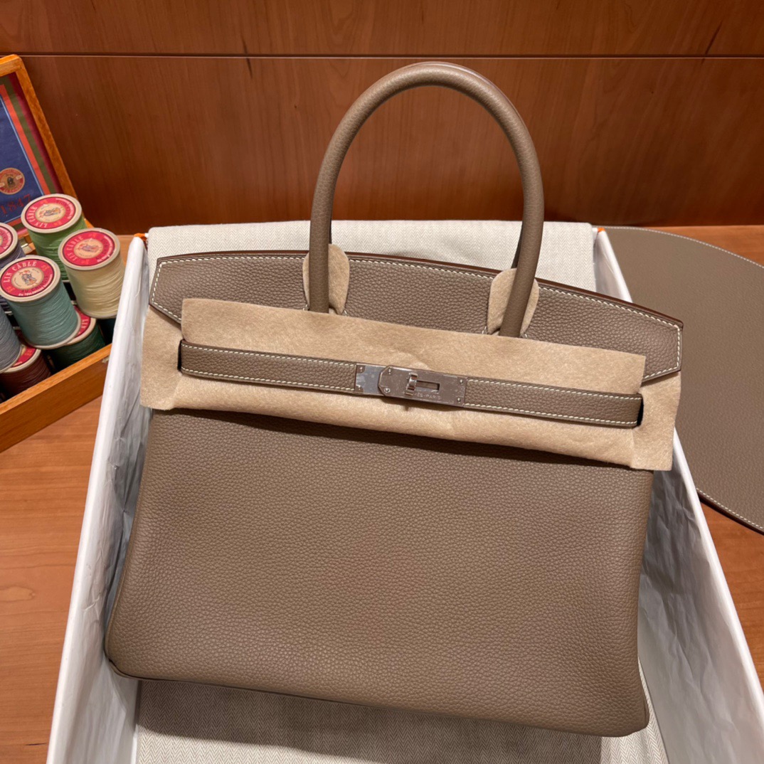 fb638e_8954e408bb2d4653aa4e9e1a96e0f95emv2.jpg Birkin 30 Togo Eutope - Image 1