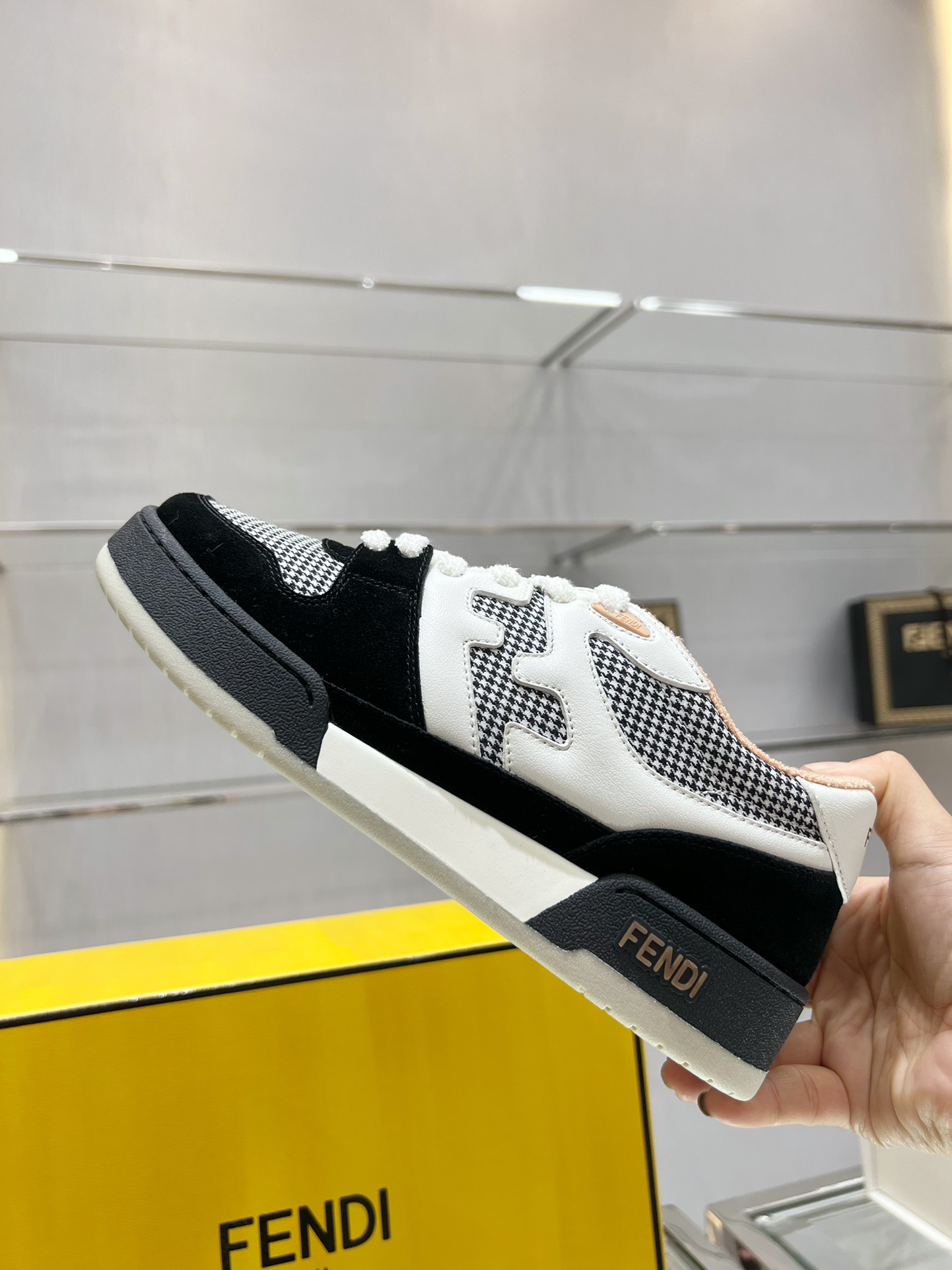 Fendi Lace-up Sneakers - Image 7