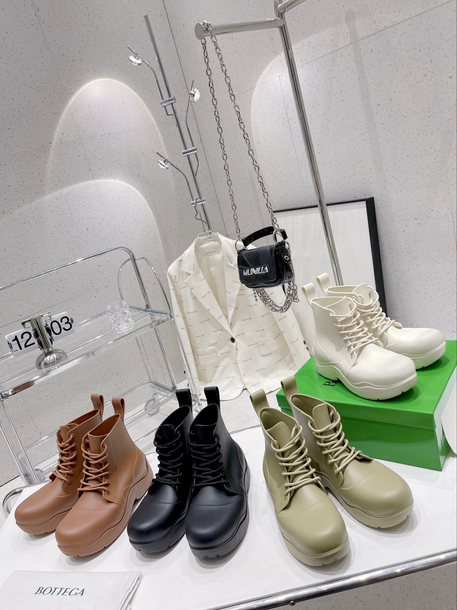 Bottega Veneta Lace-up Boots