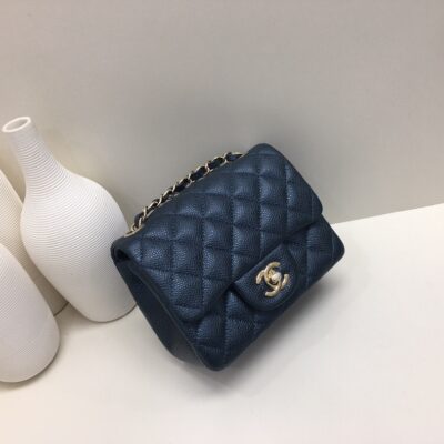 Chanel Classic Flap 17 Pearl Blue