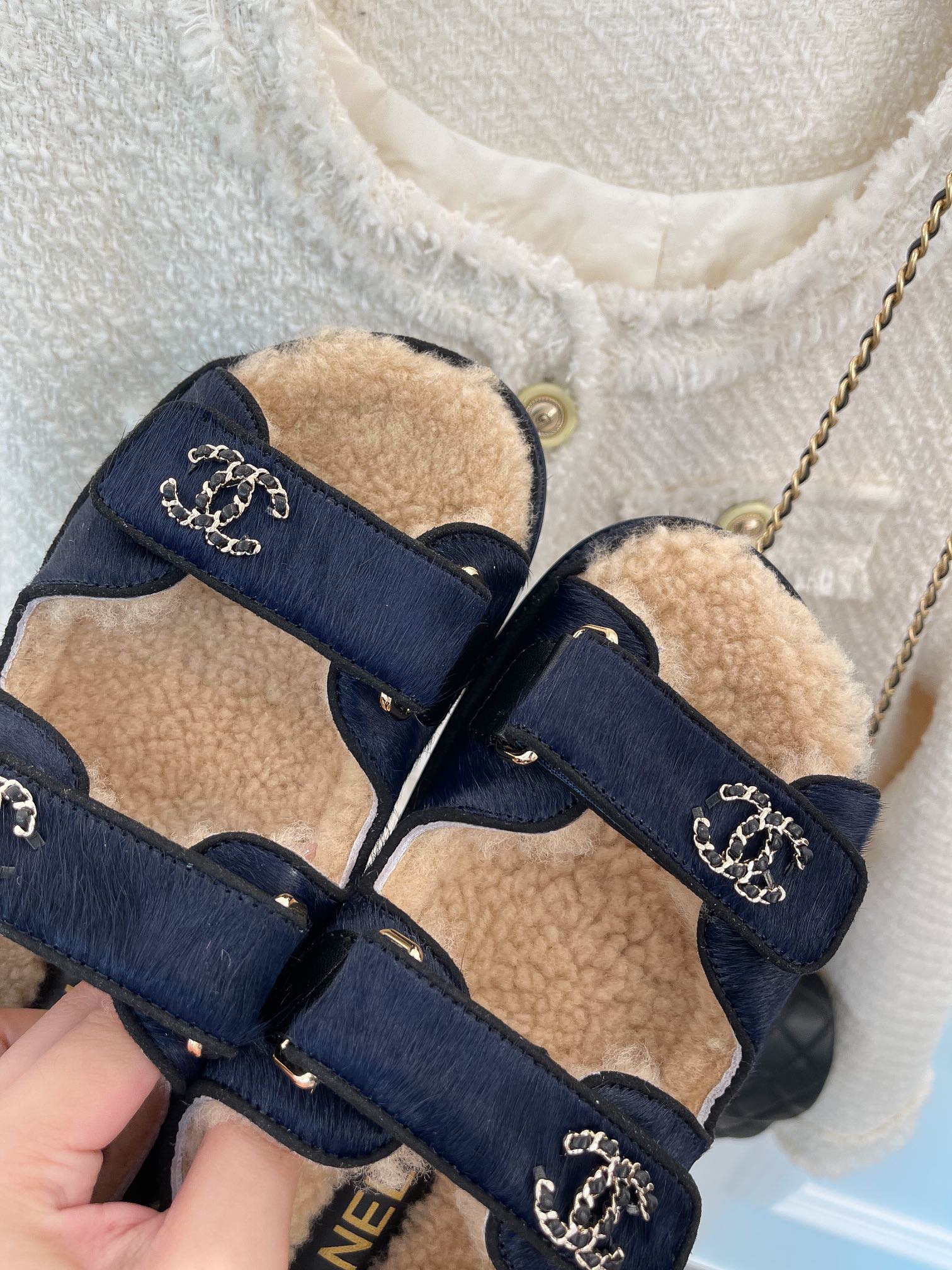 Chanel Beach Sandals - Image 8