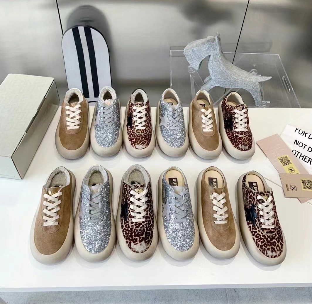 Golden Goose Thick-bottomed Shoes Collection