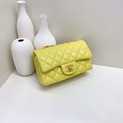 Chanel Classic Flap 20 Lime