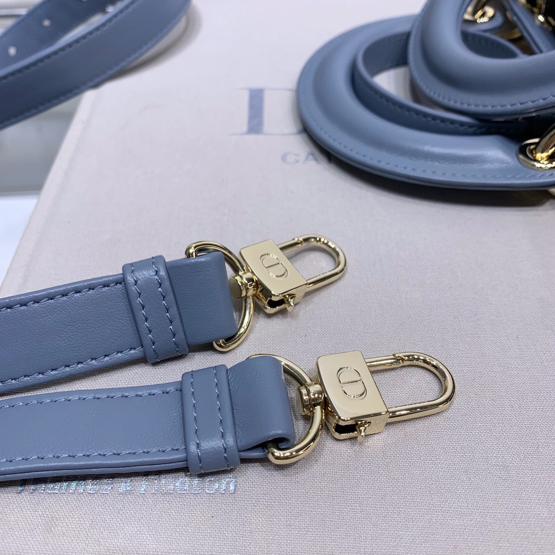 Dior Lady D-joy 26 Bag in Blue - Image 8