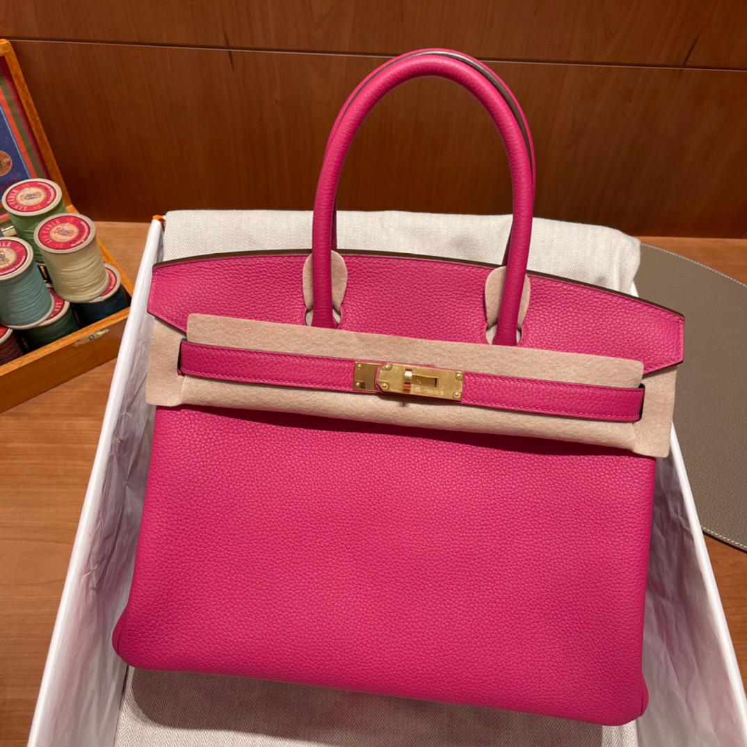 fb638e_984c25055fe84f7f90ebcb8fc000f952mv2.jpg Birkin 30 Togo Rose Purple - Image 1