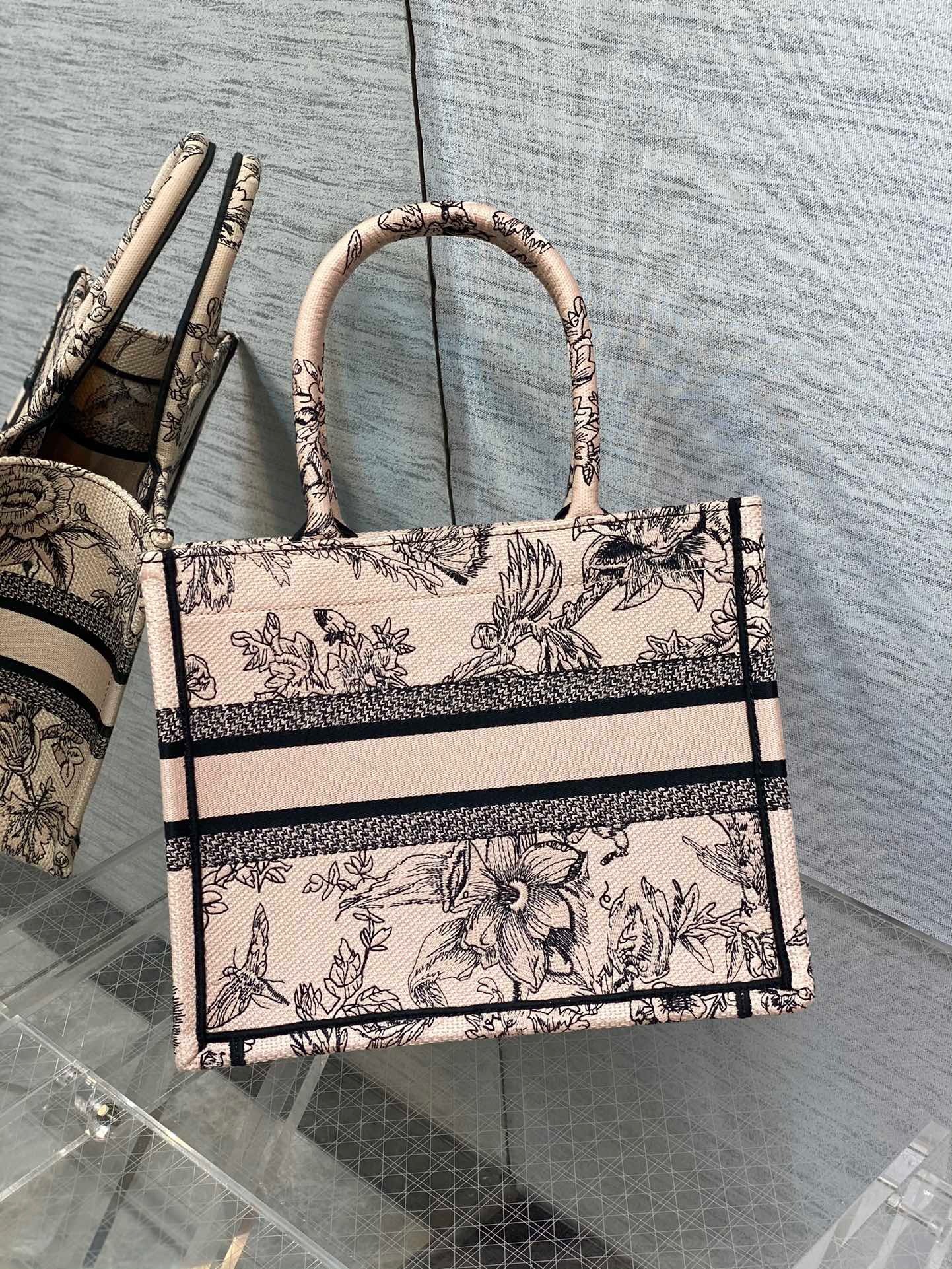 Dior Small Granville Garden Tote Bag - Image 3