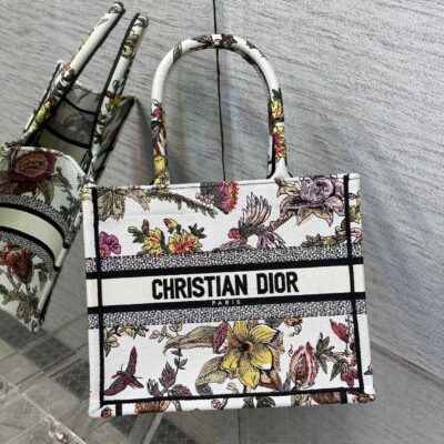 Dior Small Granville Garden Tote Bag