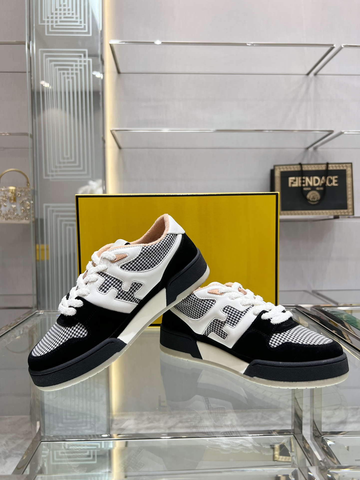 Fendi Lace-up Sneakers - Image 3
