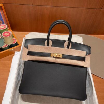 Birkin 25 Swift Black