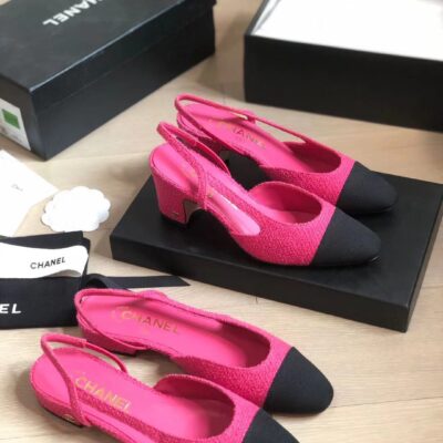 Chanel Slingback Sandals