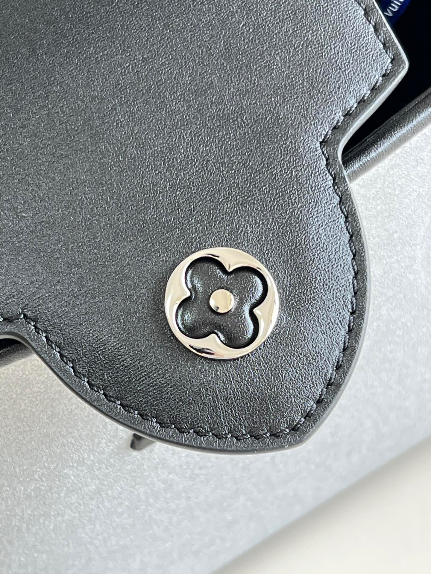 Louis Vuitton Capucines Mini Handbag in Diamond Silver - Image 8