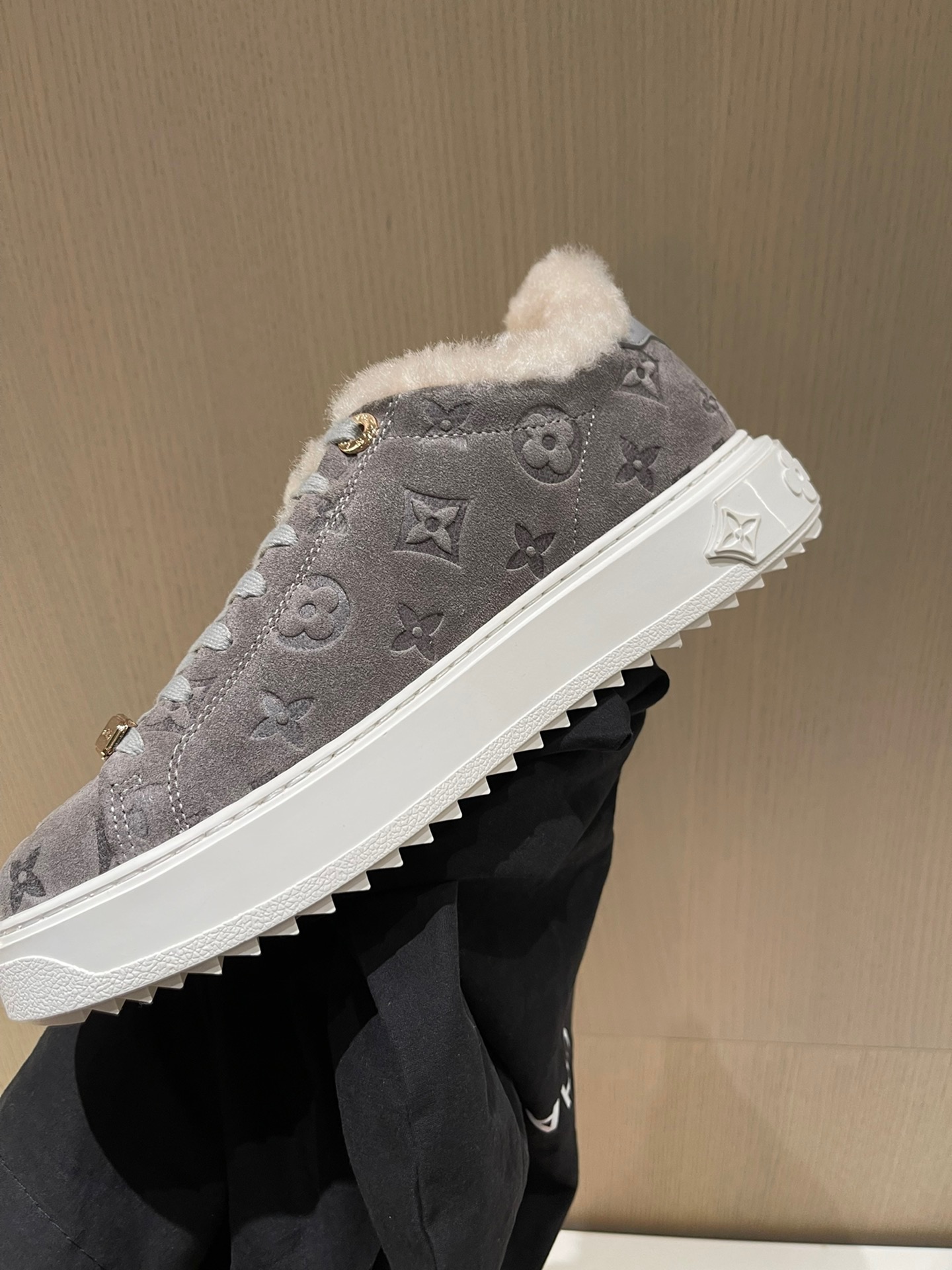 Louis Vuitton Wool Trainers - Image 9